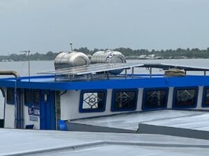 Hệ lưu trữ salan 5Kwp 6 tấm pin Canadian 450w 