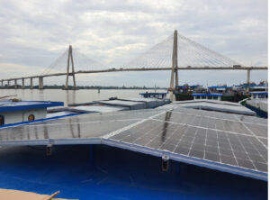 Hệ lưu trữ salan 3kwp 6tấm pin Canadian 450W