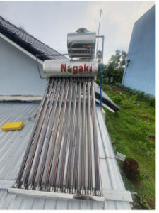 Máy Nước Nóng Nagaki 132 Lít 12 Ống