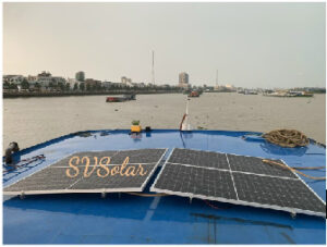 Hệ lưu trữ salan 3Kwp 4 tấm pin NLMT AE HM6L-72-450W