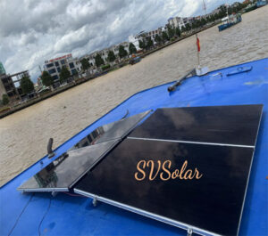 Hệ lưu trữ salan 3 Kwp 4 tấm pin FIRST SOLAR 440W Anh Hải Vĩnh Long