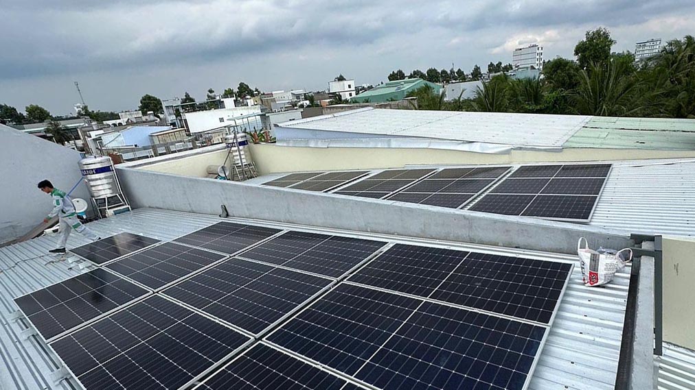 hệ hòa lưới bám tải 6Kwp