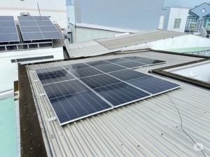 SVSolar lắp đặt hệ thống điện mặt trời áp mái 6Kwp cho gia đình anh Tài ở Mỹ Tho