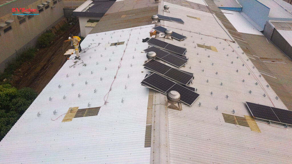điện mặt trời cà mau 21kwp pin irex 620w pin hithium 16kwh