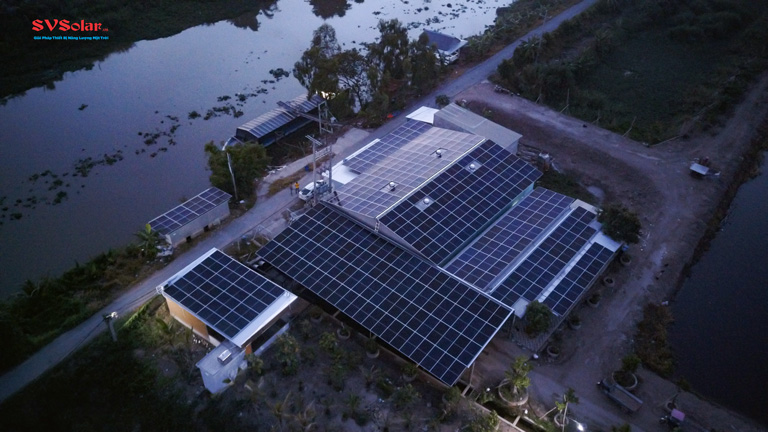 bám tải 206kwp ở Tam Nông - Đồng Tháp